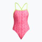 Strój pływacki jednoczęściowy damski Funkita Tie Me Tight One Piece sweet stack