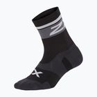 Skarpety 2XU Vectr Cushion Crew black/white