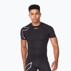 Koszulka treningowa męska 2XU Core Compression black/silver