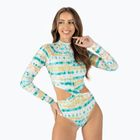 Strój kąpielowy jednoczęściowy damski Rip Curl Summer Breeze Surfsuit aqua