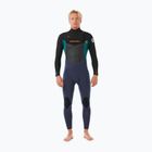 Pianka do pływania męska Rip Curl Dawn Patrol 4/3 mm Chest Zip purple night
