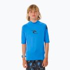 Koszulka do pływania dziecięca Rip Curl Brand Wave UPF Rash Vest blue gum