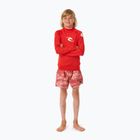 Longsleeve do pływania dziecięcy Rip Curl Brand Wave UPF Rash Vest red