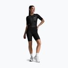 Kombinezon triathlonowy damski 2XU Aero Hex Sleeved black/white