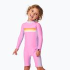 Kombinezon UPF 50+ dziecięcy Rip Curl Rainbow Tide Springsuit bright pink