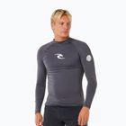 Longsleeve do pływania męski Rip Curl Waves Upf Perf charcoal grey