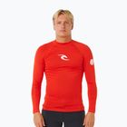 Longsleeve do pływania męski Rip Curl Waves Upf Perf lava red