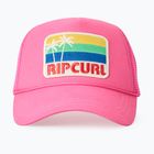 Czapka z daszkiem damska Rip Curl Mixed Revival Trucker hot pink