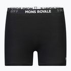 Bokserki termoaktywne damskie Mons Royale Hannah Merino Hot black