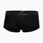 Bokserki termoaktywne damskie Icebreaker Merino 200 Oasis Boy Shorts black