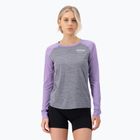Bluza termoaktywna damska Mons Royale Icon Raglan grey heather/ lupin