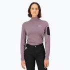 Bluza termoaktywna damska Mons Royale Diversion Mock Neck mauve
