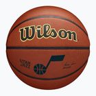 Piłka do koszykówki Wilson NBA Team Alliance Utah Jazz brown rozmiar 7