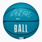 Piłka do koszykówki dziecięca Wilson NBA Player Icon Mini Lamelo blue rozmiar 3