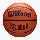 Piłka do koszykówki dziecięca Wilson NBA JR Drv Fam Logo brown rozmiar 4