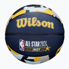 Piłka do koszykówki dziecięca Wilson 2024 NBA All Star Mini rozmiar 3
