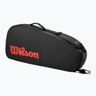 Torba tenisowa Wilson Clash V3 Super Tour 3PK black/ infrared