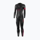 Pianka triathlonowa damska Synergy Adrenaline Full Sleeve 5 mm black/red