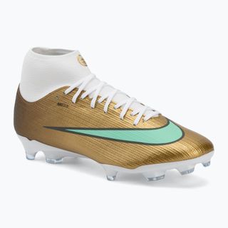 Buty piłkarskie męskie Nike Mercurial Superfly 11 Academy "Kylian Mbappé" MG metallic gold/green glow Buty piłkarskie męskie Nike Mercurial Superfly 11 Academy "Kylian Mbappé" MG metallic gold/green glow
