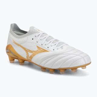 Buty piłkarskie Mizuno Morelia Neo IV Beta Elite FG white/mp gold/cool gray 3c Buty piłkarskie Mizuno Morelia Neo IV Beta Elite FG white/mp gold/cool gray 3c