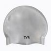 Czepek pływacki TYR Wrinkle Free Silicone silver