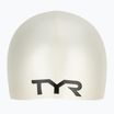 Czepek pływacki dziecięcy TYR Wrinkle-Free Silicone white