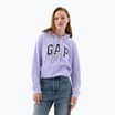 Bluza damska GAP Heritage French Logo Hoodie fresh lavender