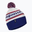 Czapka zimowa Patagonia Powder Town Beanie park stripe/viking blue