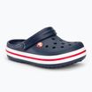 Klapki dziecięce Crocs Crocband Clog Kids navy/red