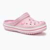 Klapki dziecięce Crocs Crocband Clog Kids ballerina pink