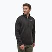 Bluza polarowa męska Patagonia Better Sweater 1/4 Zip black