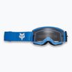 Gogle rowerowe dziecięce Fox Racing Main Core Jr true blue/clear