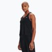 Koszulka treningowa damska Under Armour Knockout Tank black/black/white