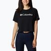 Koszulka trekkingowa damska Columbia North Cascades Cropped black