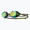 Okulary do pływania TYR Blackops 140 Ev Racing Mirrored fluo green/black