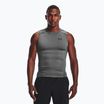 Koszulka treningowa męska Under Armour Heat Gear Armour Comp Tank carbon heather/black