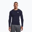 Longsleeve treningowy męski Under Armour HG Armour Comp midnight navy/white