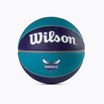 Piłka do koszykówki Wilson NBA Team Tribute Charlotte Hornets aqua rozmiar 7