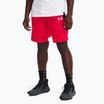 Spodenki koszykarskie męskie Under Armour Baseline 10In red/white