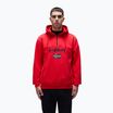 Bluza męska Napapijri Burgee Half Zip Hooded 2.0 red goji