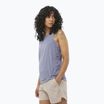 Tank top do biegania damski Salomon Shakeout Core Tank blue granite