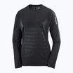 Longsleeve do biegania męski Salomon Sense Aero Tee GFX deep black/black