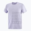 Koszulka do biegania męska Salomon Sense Aero Tee GFX cosmic sky/castlerock