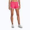 Spodenki do biegania damskie Under Armour Fly By 2.0 pink shock/white/reflective