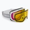 Gogle narciarskie damskie Giro Moxie white & grey chute/ amber pink/yellow