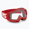 Gogle rowerowe 100% Accuri 2 neon/red/clear