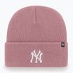 Czapka zimowa 47 Brand MLB New York Yankees Haymaker mauve