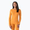 Longsleeve termoaktywny damski Smartwool Merino 250 Baselayer Crew Boxed marmalade heather