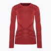 Longsleeve termoaktywny damski Smartwool Intraknit Thermal Merino Baselayer Crew scarlet/black