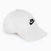 Czapka z daszkiem Nike Club Unstructured Futura Wash white/black